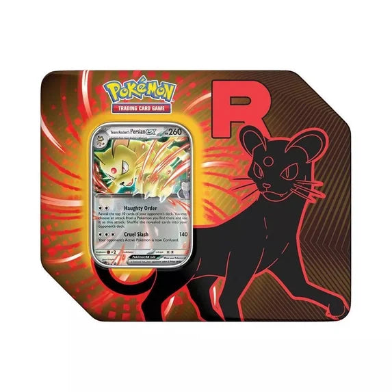 Pokémon Team Rocket Tin (Team Rocket's Persian ex)