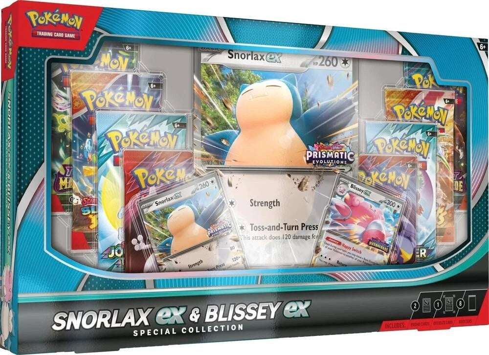 Pokémon Snorlax ex & Blissey ex Special Collection Box